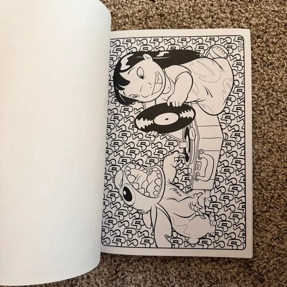 Lilo & Stitch Advanced Coloring Book NEW Disney